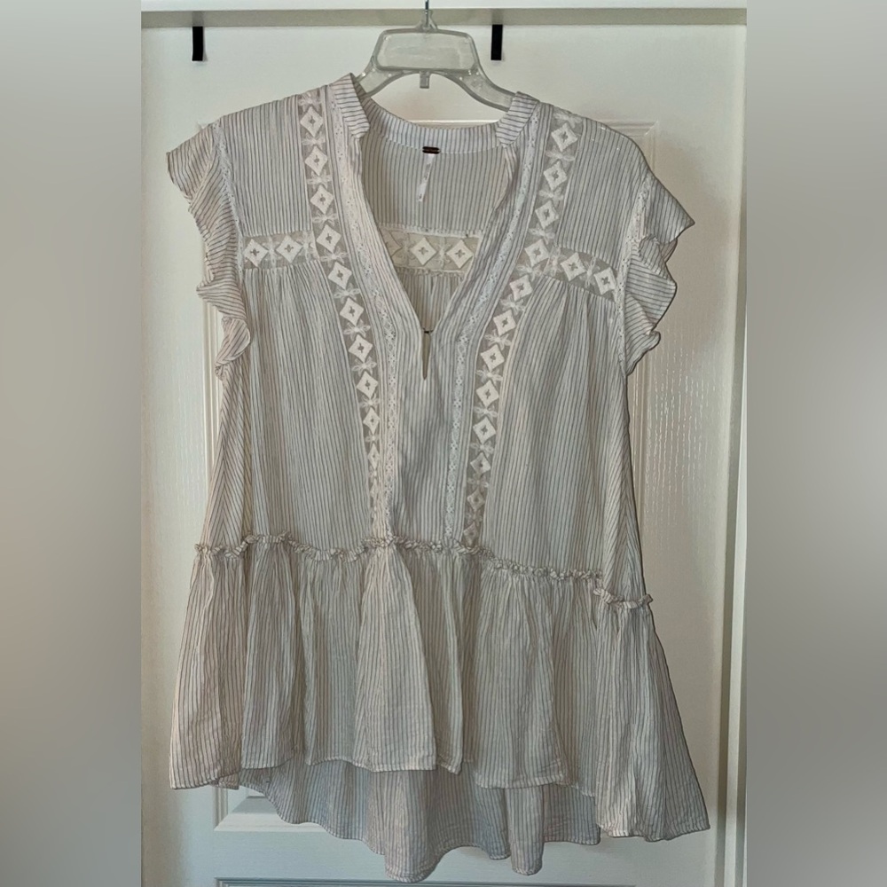 Free People Striped Tunic Dress